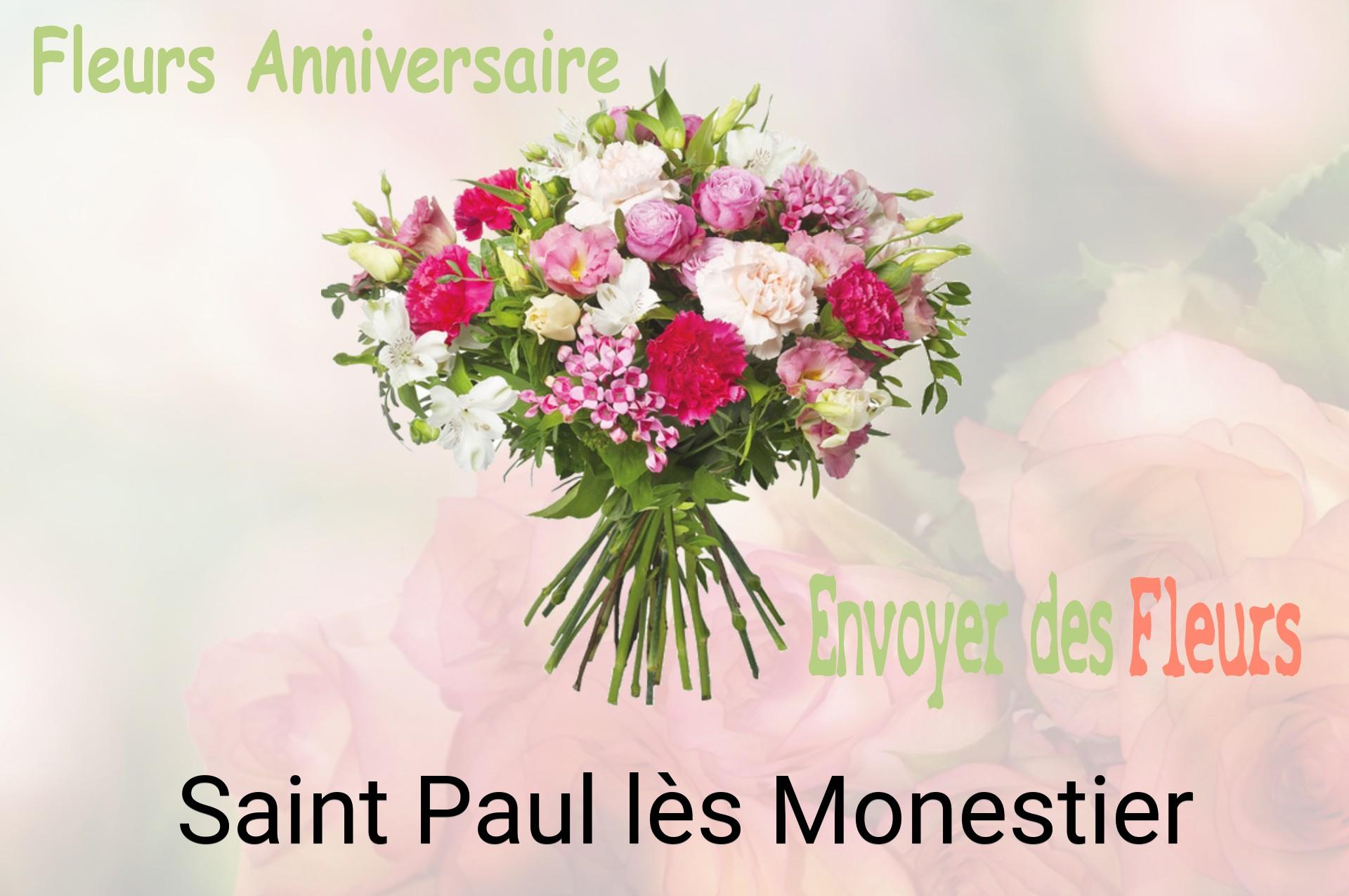 Bouquet de fleurs d’anniversaire livré à Saint-Paul-lès-Monestier